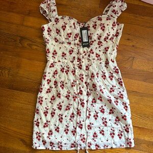 Nasty Gal Grow Get ‘Em Floral Mini Dress - Size 8